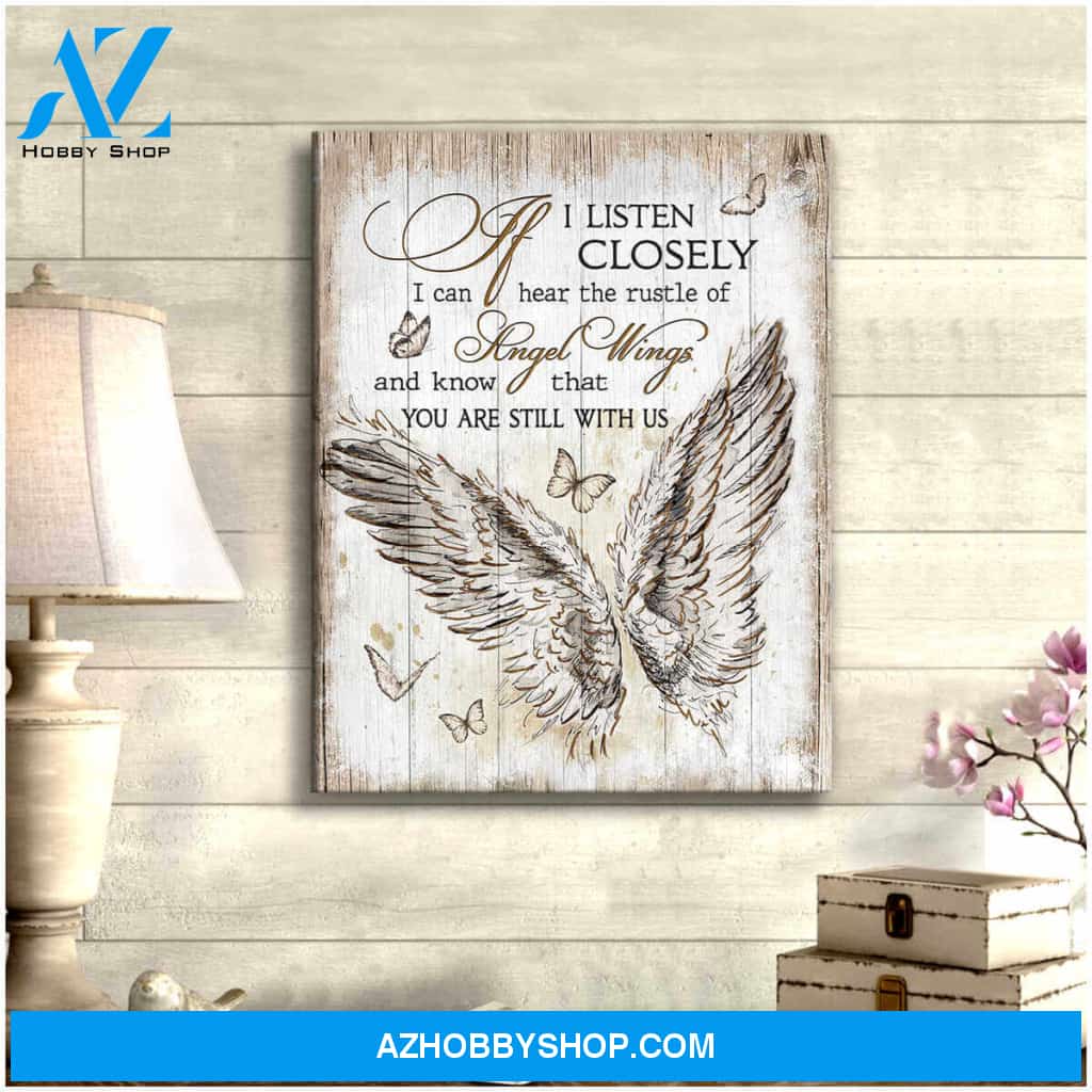 Beautiful Butterfly Canvas The Rustle of Angel Wings Wall Art Decor