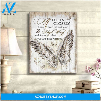 Eviral Store Beautiful Butterfly Canvas The Rustle Of Angel Wings Wall Art Decor – Butterfly Canvas Print Wall Art