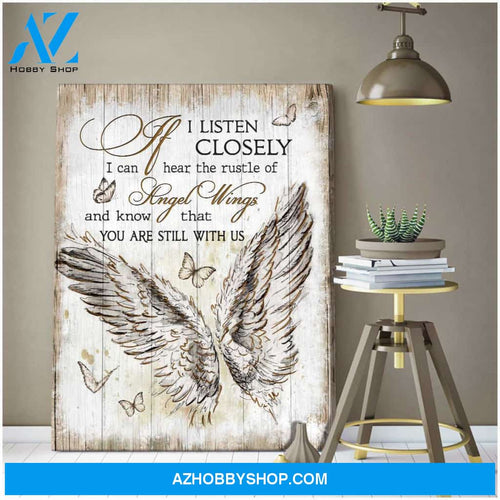 Eviral Store Beautiful Butterfly Canvas The Rustle Of Angel Wings Wall Art Decor – Butterfly Canvas Print Wall Art