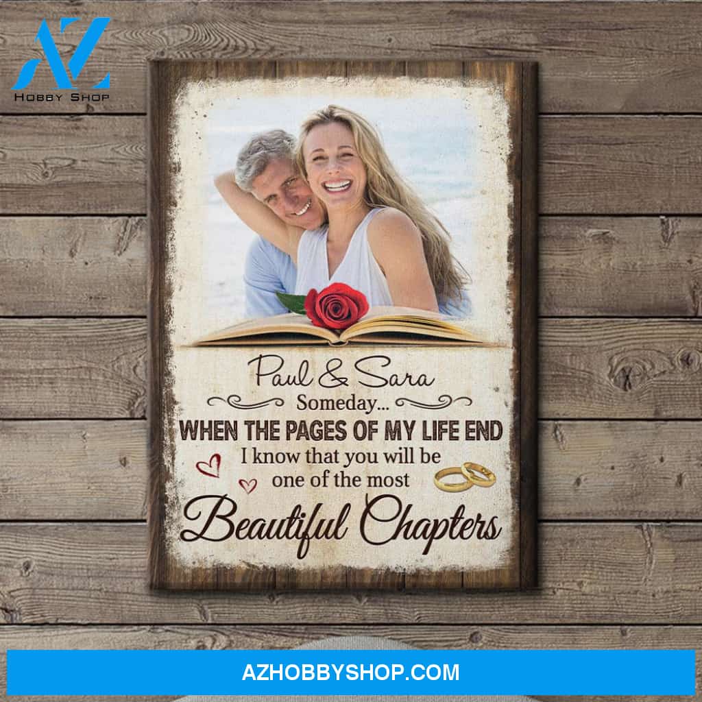 Beautiful Chapters 3 - Personalized Custom Photo Canvas