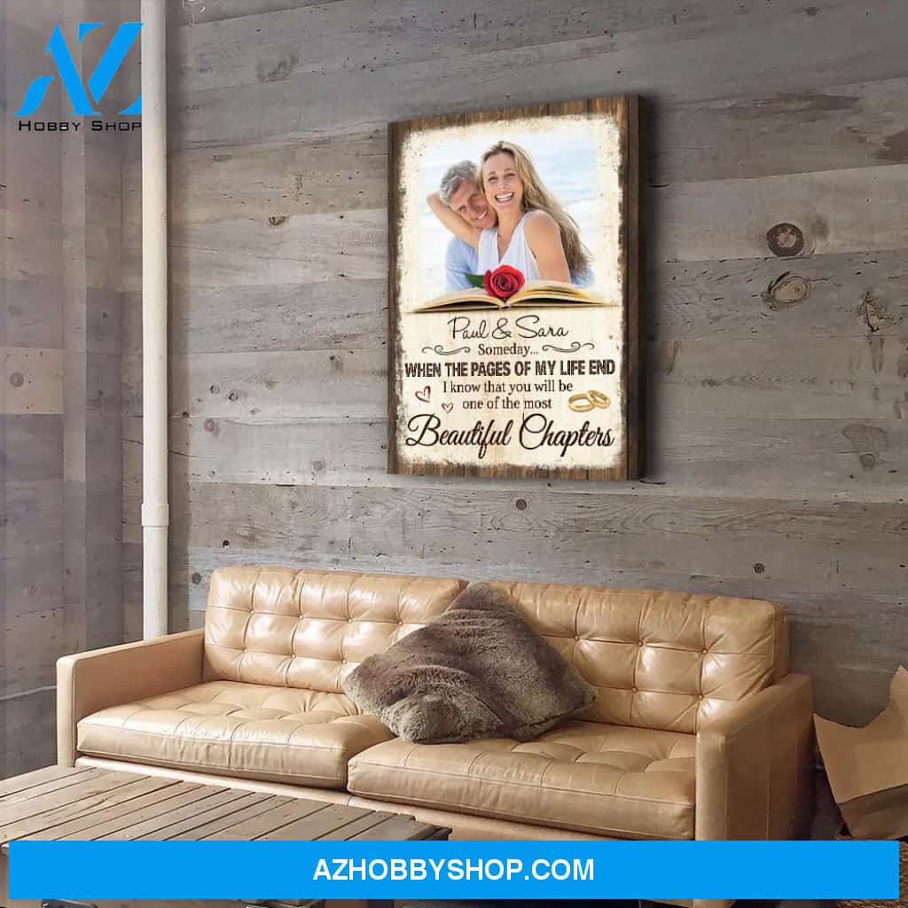 Beautiful Chapters 3 - Personalized Custom Photo Canvas