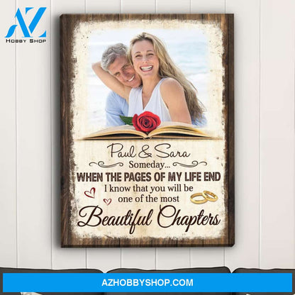 Beautiful Chapters 3 - Personalized Custom Photo Canvas