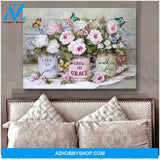 Beautiful Live by faith Butterfly Canvas Wall Art Decor