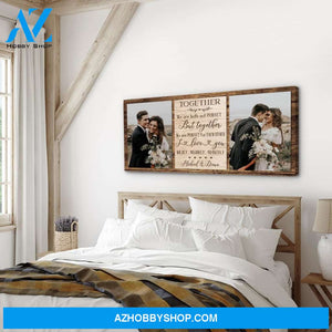 Beautiful Love Story - Personalized Custom Name Canvas