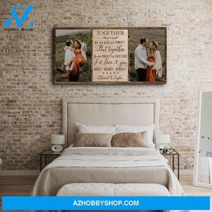Beautiful Love Story - Personalized Custom Name Canvas