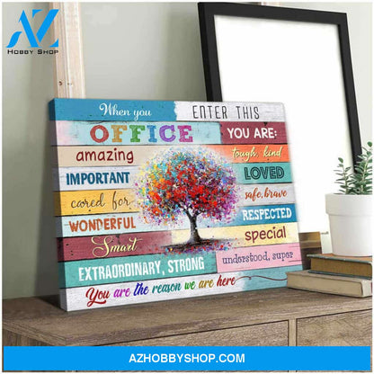 Top #15 Beautiful Office Wall Art When You Enter This Office Canvas Wall Art, Wall Decor Visual Art