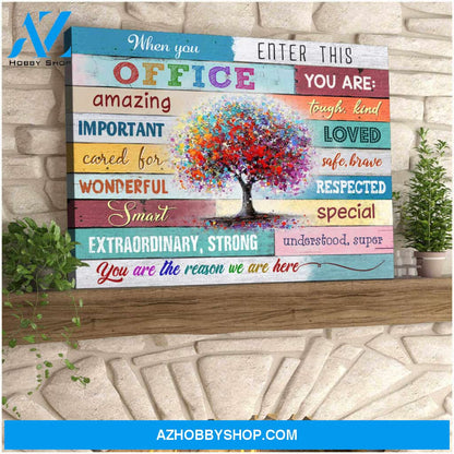 Top #15 Beautiful Office Wall Art When You Enter This Office Canvas Wall Art, Wall Decor Visual Art