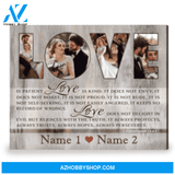 Beautiful Personalized Wedding Gift For Couple Wedding Photo Gift Canvas Print