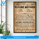 Beautiful poster for your future mother in law , futs - famh
