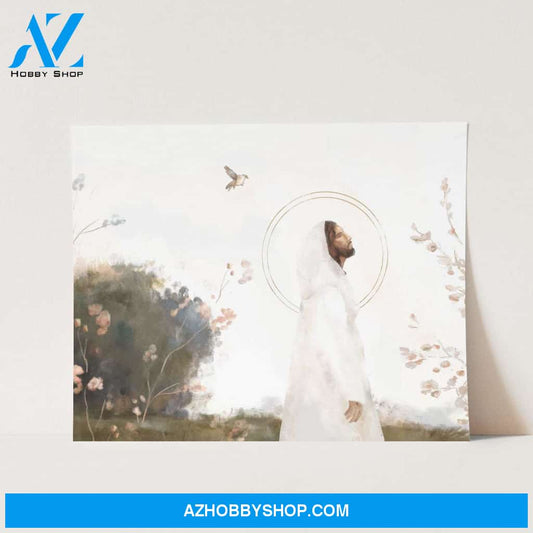 Beautiful Savior Canvas And Poster, Wall Decor Visual Art