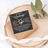 Beautiful Soulmate Happy Valentine's Day Forever Love Necklace