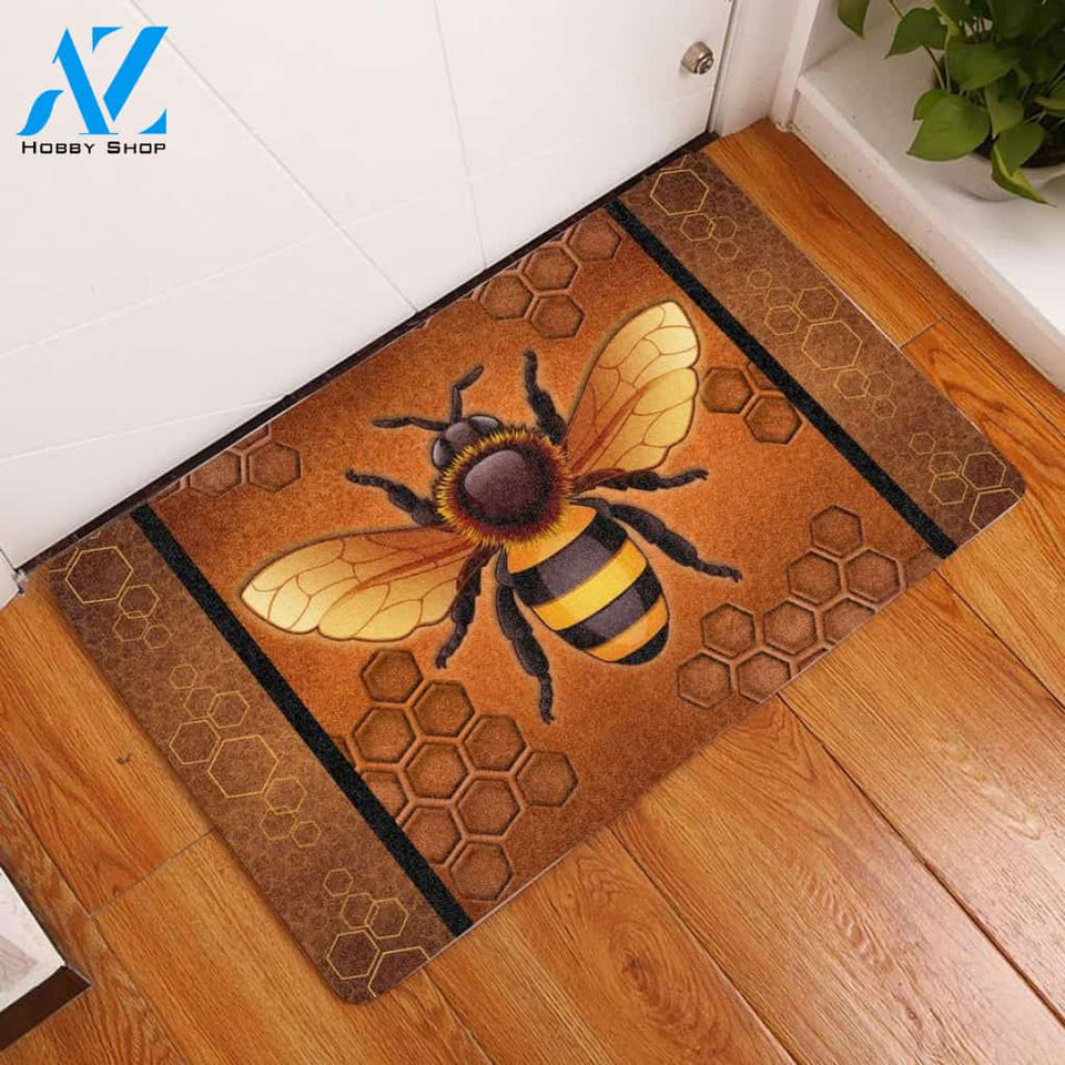 Bee Awesome Doormat