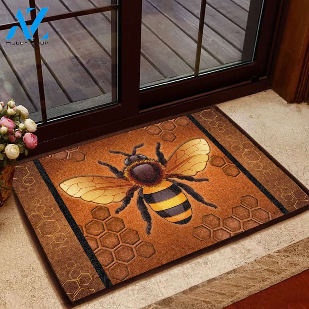 Bee Awesome Doormat | Welcome Mat | House Warming Gift