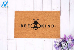 Bee Kind Doormat/Bumble Bee Decor/Cute Doormat/Spread Positivity