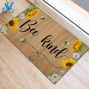 Bee Kind Sunflowers Insect Doormat Indoor and Outdoor Doormat Entrance Rug Sweet Home Decor Housewarming Gift Gift for Bee Lovers Insect Lovers Gift Idea
