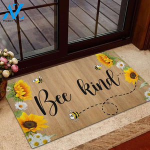 Bee Kind Sunflowers Insect Doormat Indoor and Outdoor Doormat Entrance Rug Sweet Home Decor Housewarming Gift Gift for Bee Lovers Insect Lovers Gift Idea