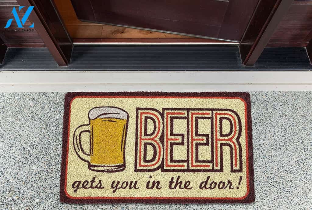 Beer Doormat, Man Cave Doormat
