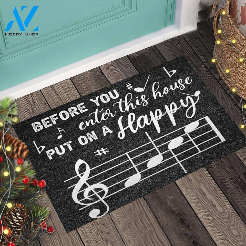 Before You Enter This House - Piano Doormat