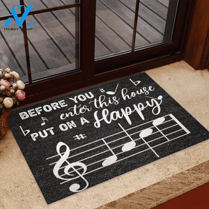 Before You Enter This House Piano Doormat | Welcome Mat | House Warming Gift
