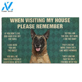 Belgian Shepherds House Rules Doormat's Rules Doormat