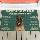Belgian Shepherds House Rules Doormat's Rules Doormat