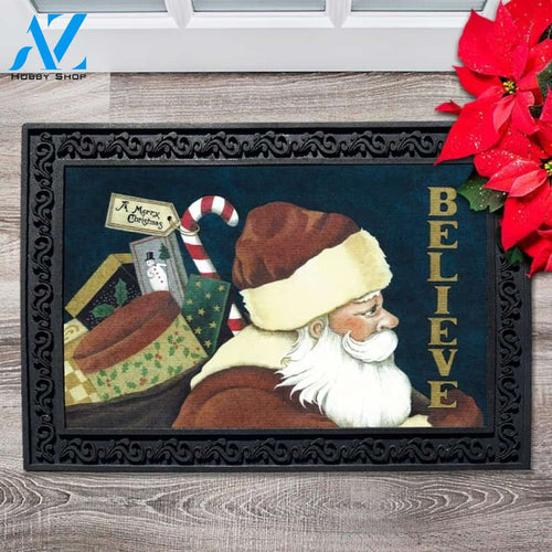 Believe in Santa Doormat - 18" x 30"