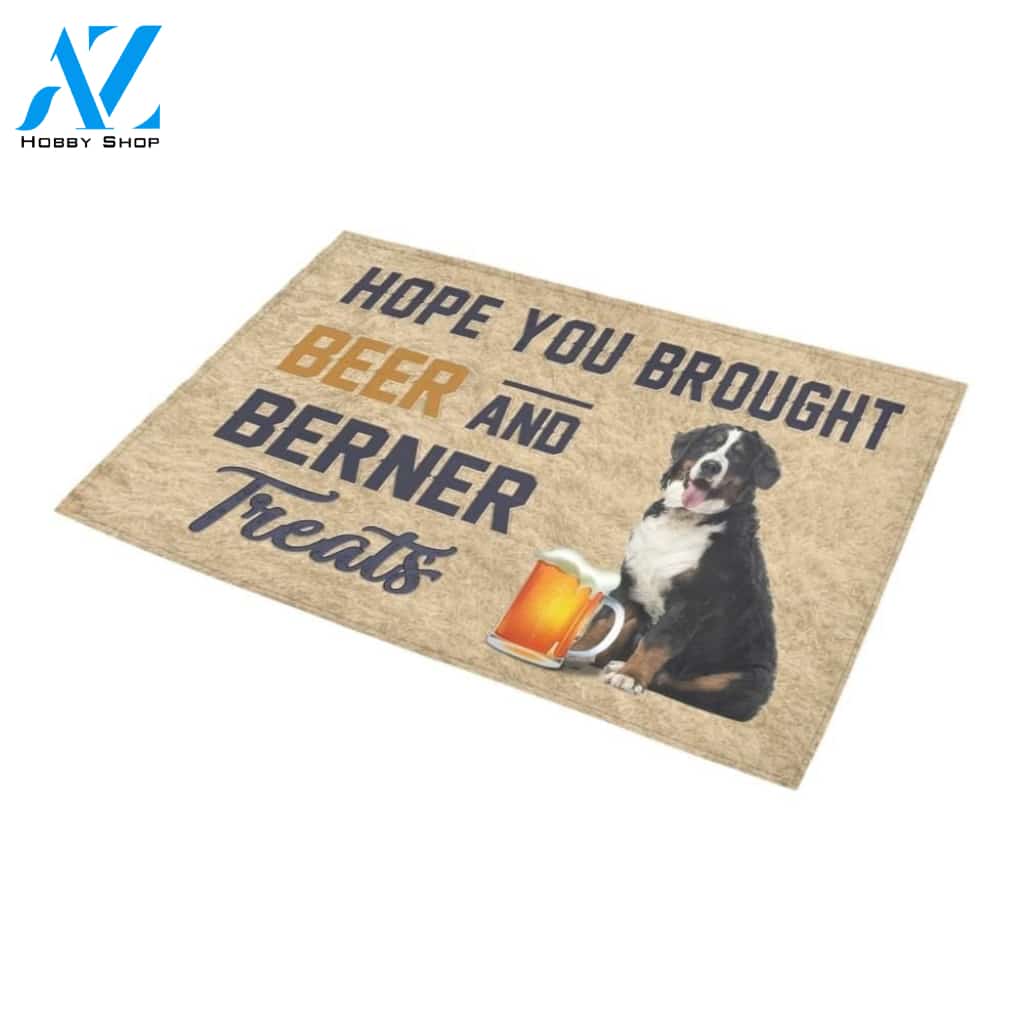 Berner Beer Printed Doormat Home Decor