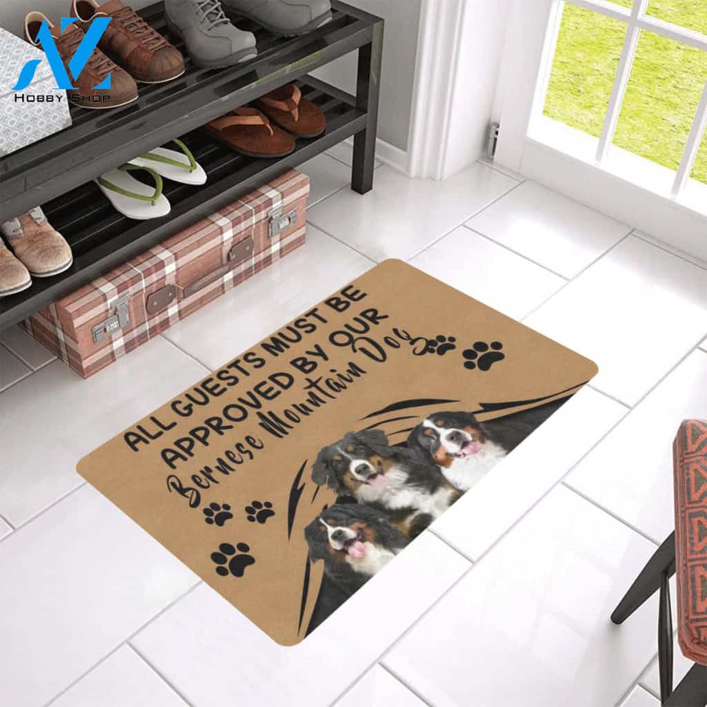 Bernese Mountain Dog Approved Doormat Home Decor – Doormat