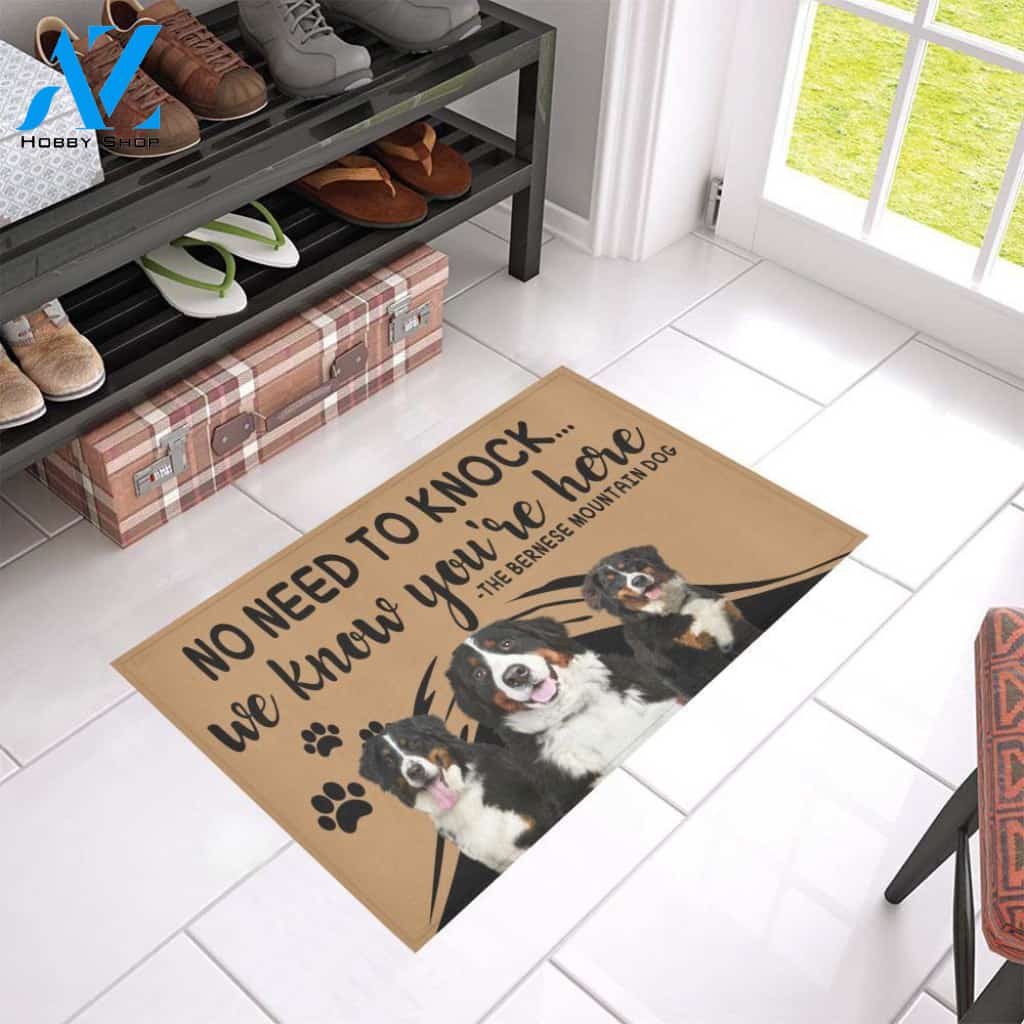 Bernese Mountain Dog CL09100034MDD Doormat