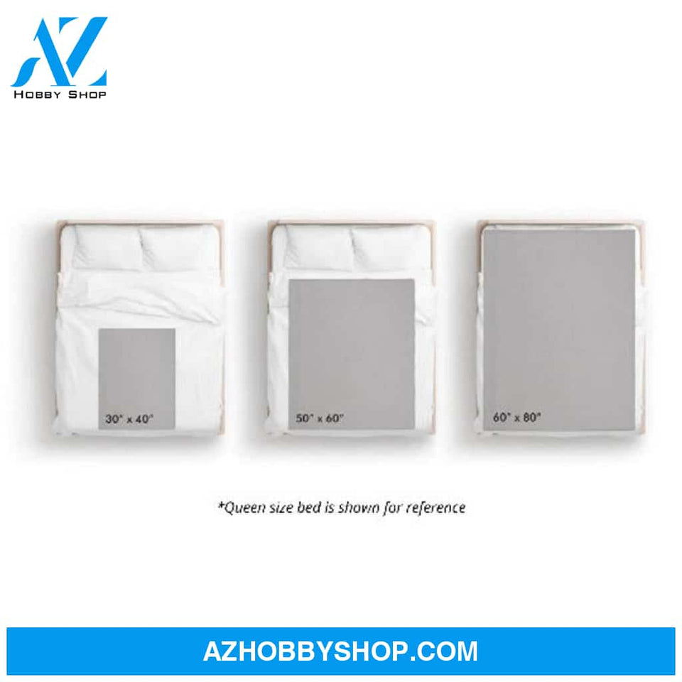 Best Dad By Par Vintage Sunset Blanket