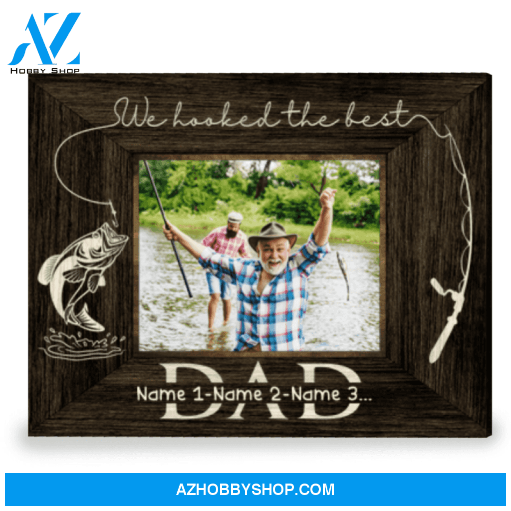 Best Fishing Gift For Dad Personalized Gift For Fisherman Canvas Print