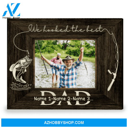 Best Fishing Gift For Dad Personalized Gift For Fisherman Canvas Print