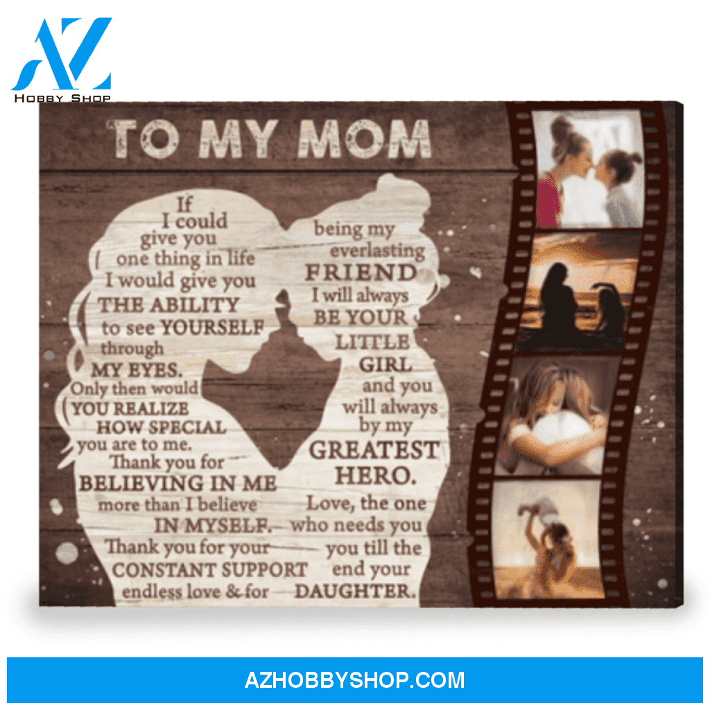Best Gift For Mom That Has Everything Custom Photo Gift Canvas Print