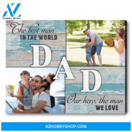 Best Gift For New Dad Personalized Father's Day Canvas Print