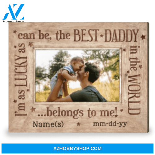 Best Gift For New Daddy Personalized First Time Dad Gift From Wife