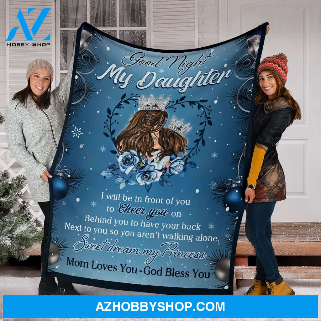 Best Gift My Daughter Fleece Blanket
