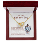 Best Mom Ever Interlocking Hearts Necklace
