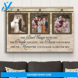 Best Things - Personalized Custom Photo Canvas