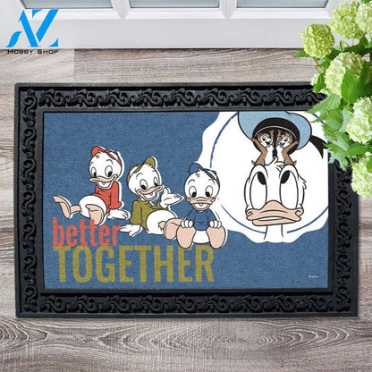 Better Together Donald Duck Doormat - 18" x 30"