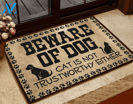 Beware of dog cat is not trustworthy either doormat – dnstyles