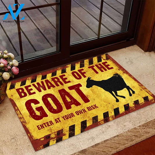 Beware of the Goat Doormat TRJ21052803