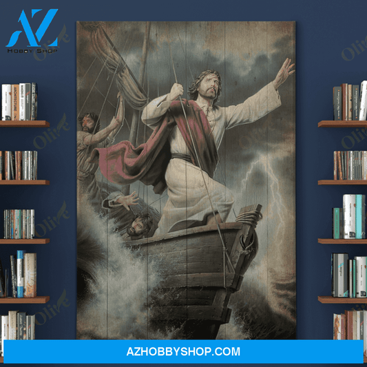 Portrait God Canvas - Bible Verse Wall Art - Jesus - Amazing design Canvas