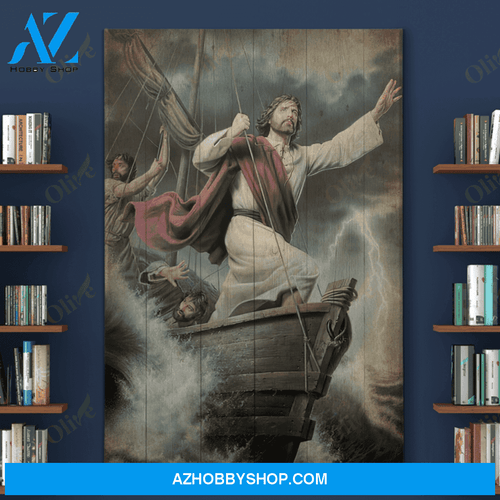 Portrait God Canvas - Bible Verse Wall Art - Jesus - Amazing design Canvas