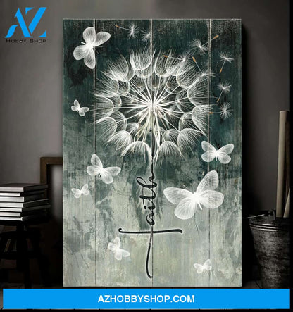 Portrait God Canvas - Bible Verse Wall Art - Jesus - Faith 1 Canvas