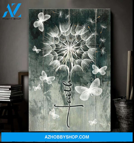 Portrait God Canvas - Bible Verse Wall Art - Jesus - Faith 1 Canvas