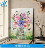 Portrait God Canvas - Bible Verse Wall Art - Jesus - Just breath - Today I choose joy Canvas