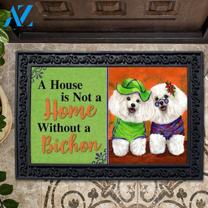 Bichon Frise Aloha House Is Not a Home Doormat - 18" x 30"