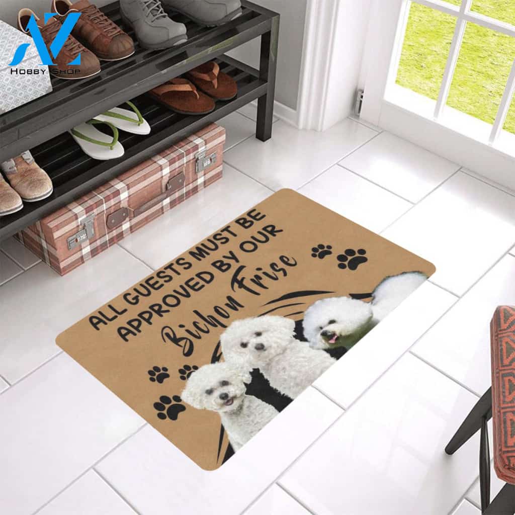 Bichon Frise Approved Doormat Home Decor – Doormat
