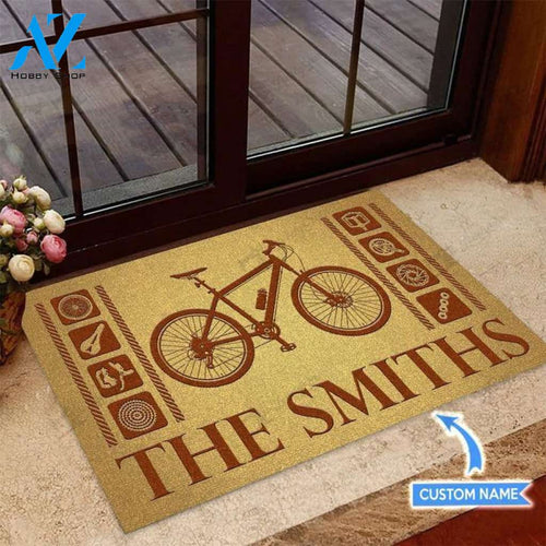 Bicycle Old Unique Custom Doormat | Welcome Mat | House Warming Gift