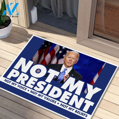 Biden Not My President Doormat